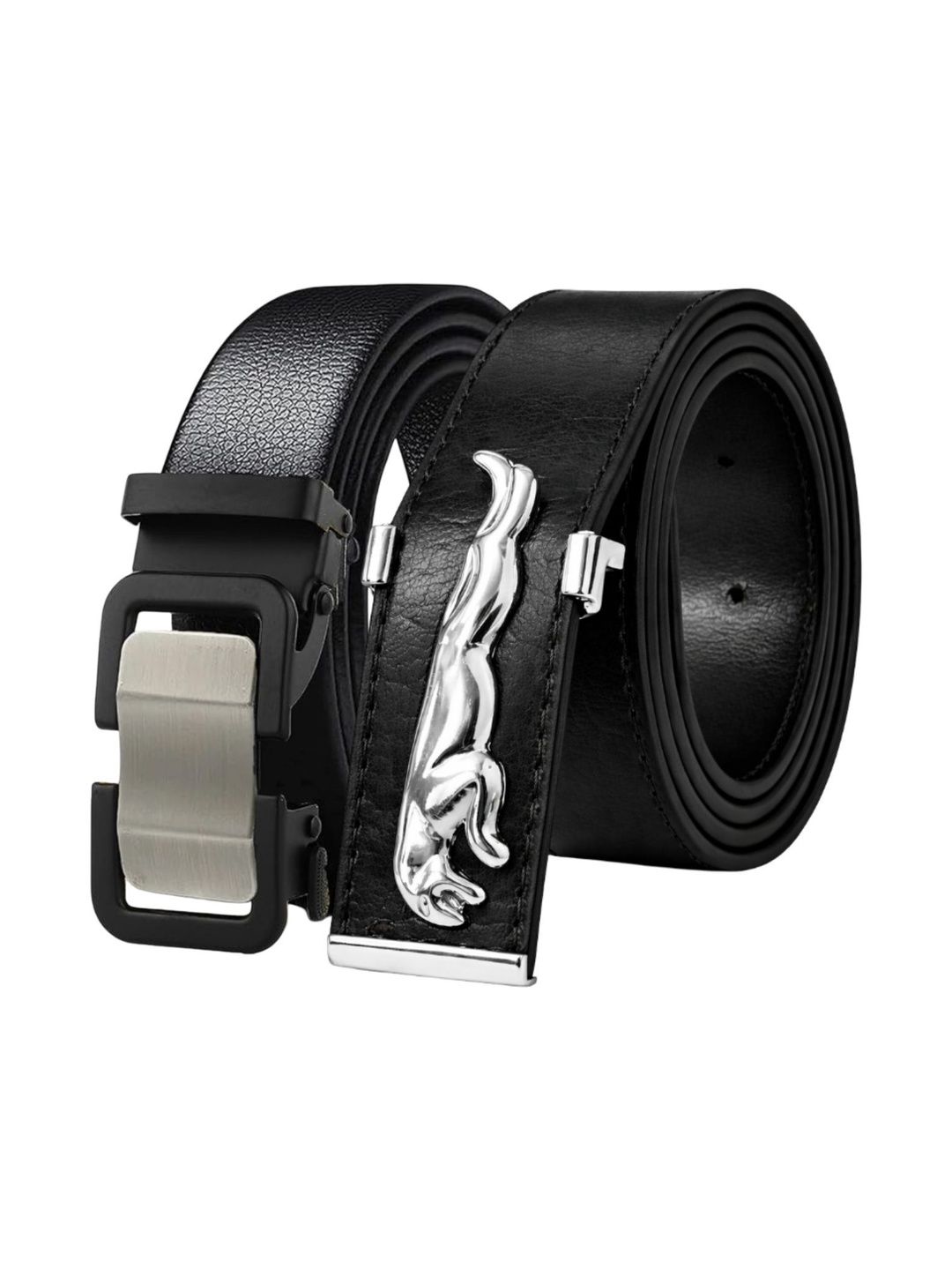 Niddleman Men Textured 2 PU Belt-picture-22