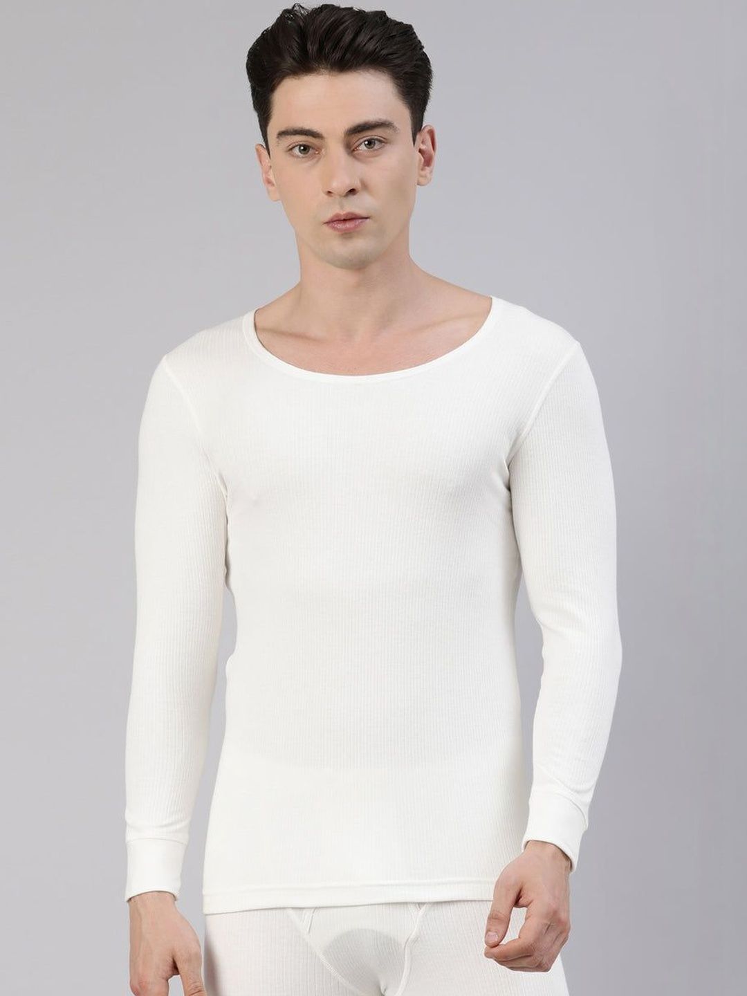 FASO Men Ribbed Thermal Tops-picture-14