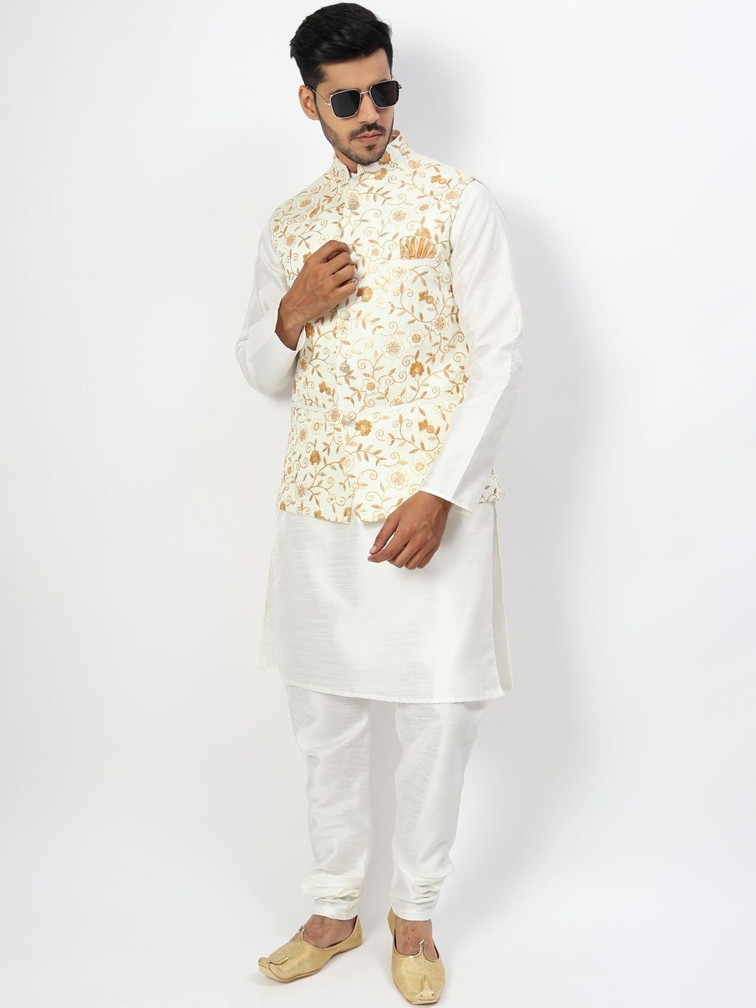 Uri and MacKenzie Men Regular Kurta with Pyjamas-picture-20
