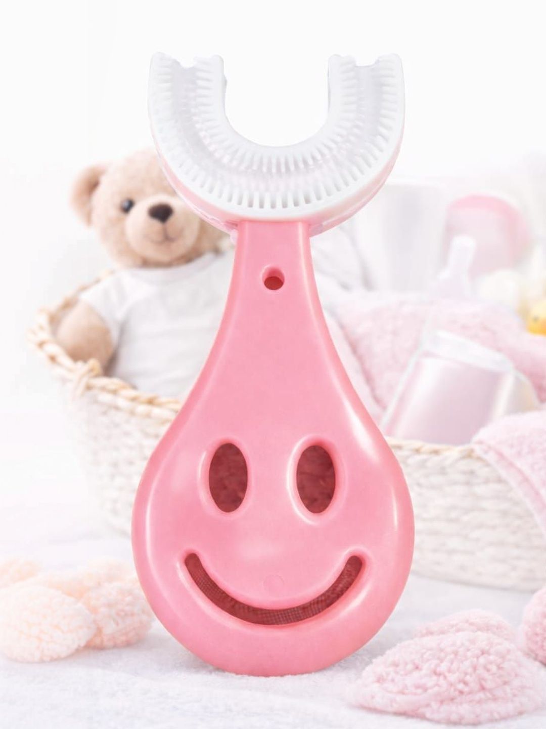 Kritiu Infants U-Shape Silicone Teether-picture-12