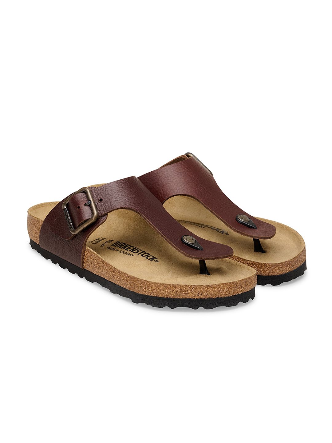 Birkenstock Ramses Men Regular Width Brown Leather Sandal-picture-33