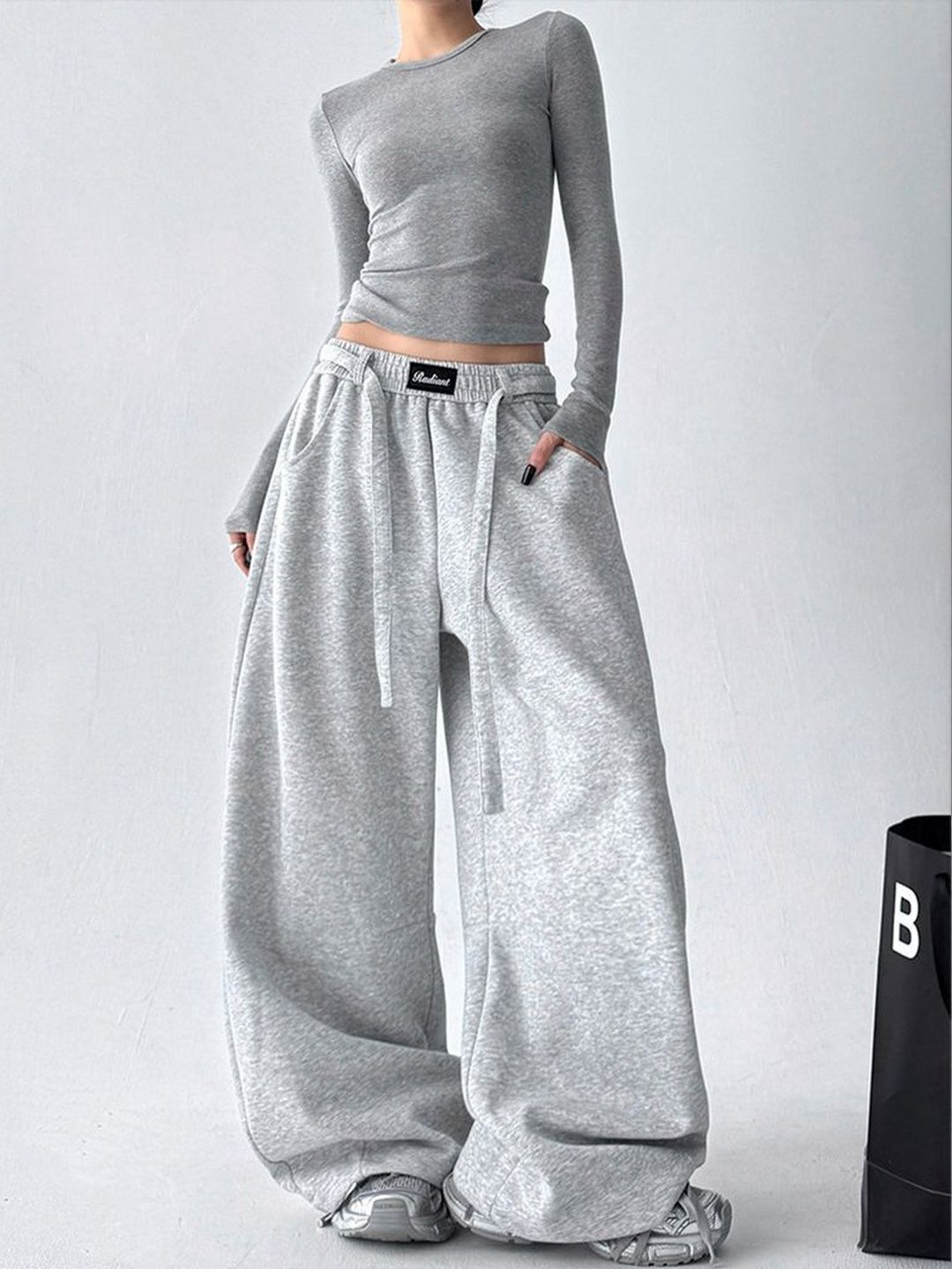 Suo Women Easy Wash Trousers-image-45