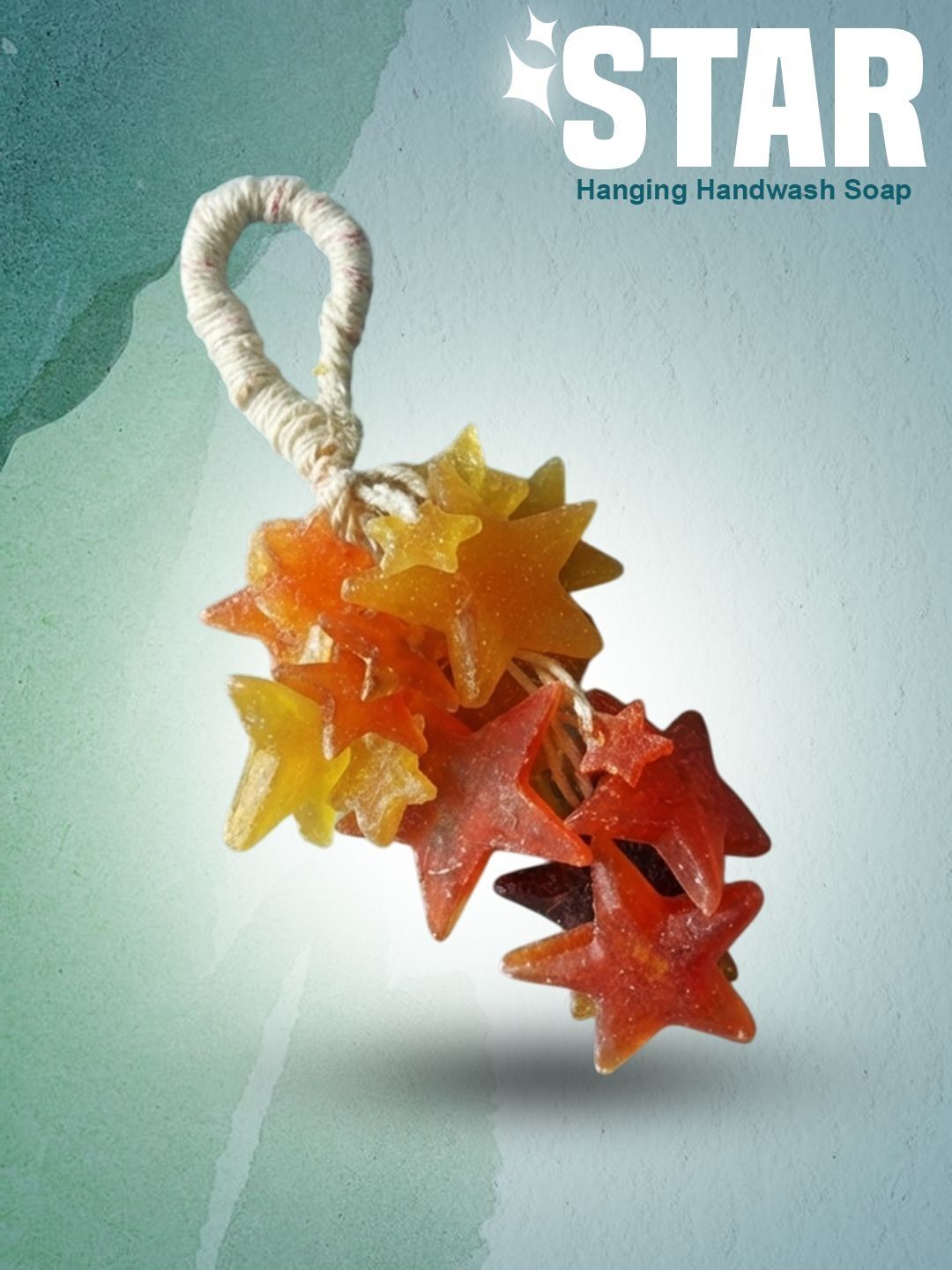 KRENOZ Sunburst Star Hanging Handwash Soap - 100 g-picture-22