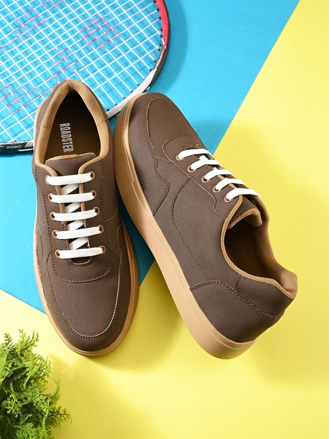 The Roadster Lifestyle Co Men Round Toe Lace-Ups Sneakers-picture-32