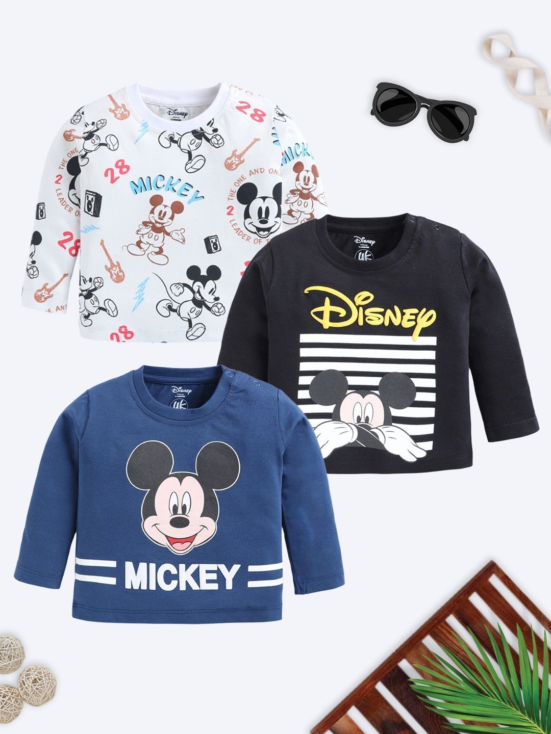 YK Disney Unisex Cotton Tshirts-picture-40