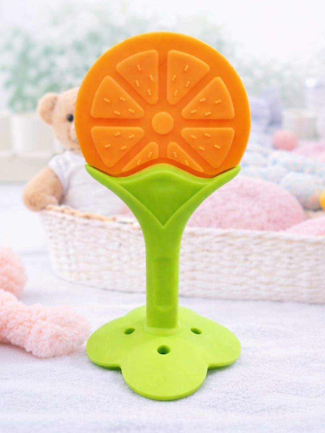 Kritiu Infants Fruit Design Silicone Teether-picture-14