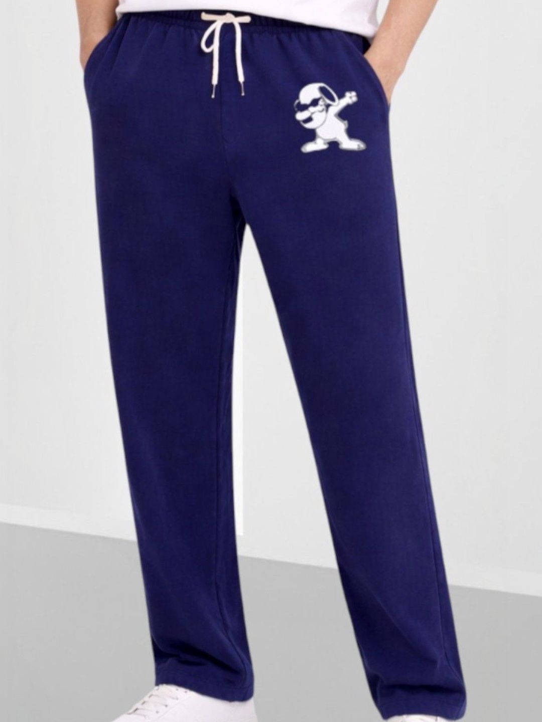 Moda Rapido Men Regular Fit Cartoon Print Dry Fit Track Pants-picture-30