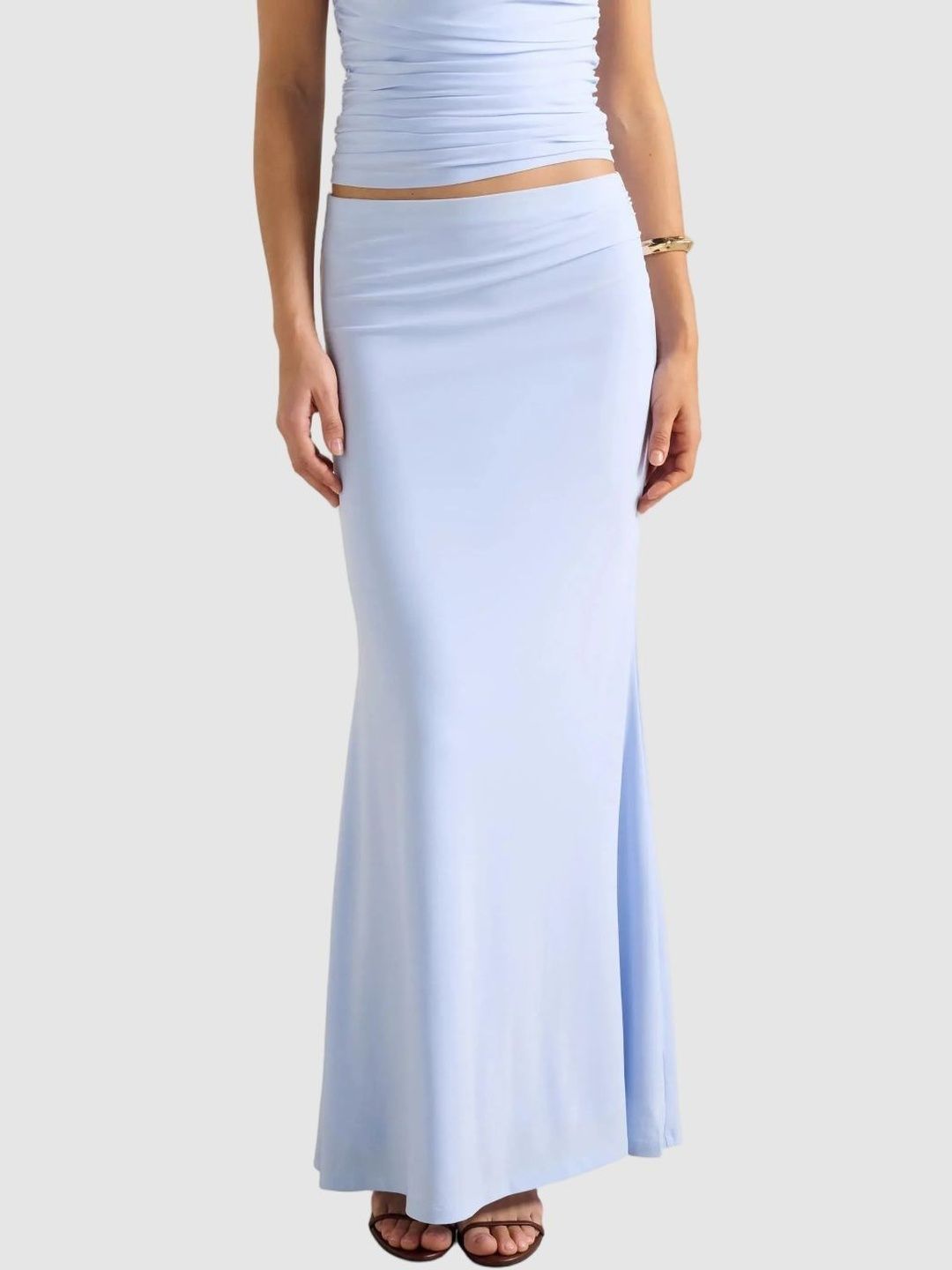Forever New Women Knits Maxi Straight Skirt-picture-21