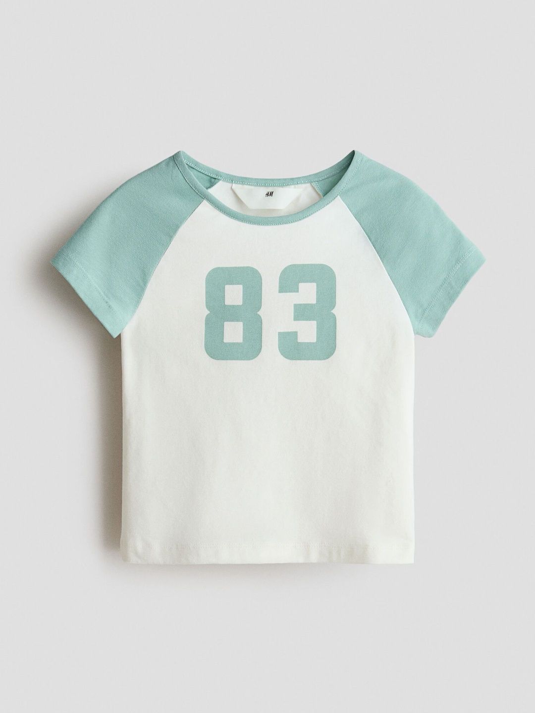 H&M Print-Motif Cotton Top