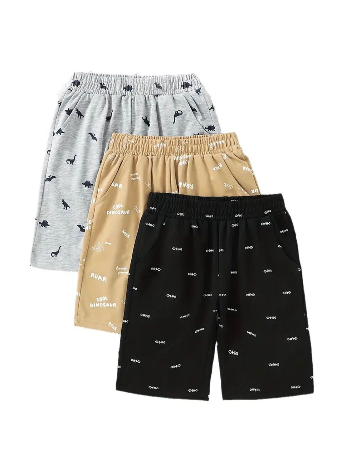 Jungle Berry Boys Printed Shorts