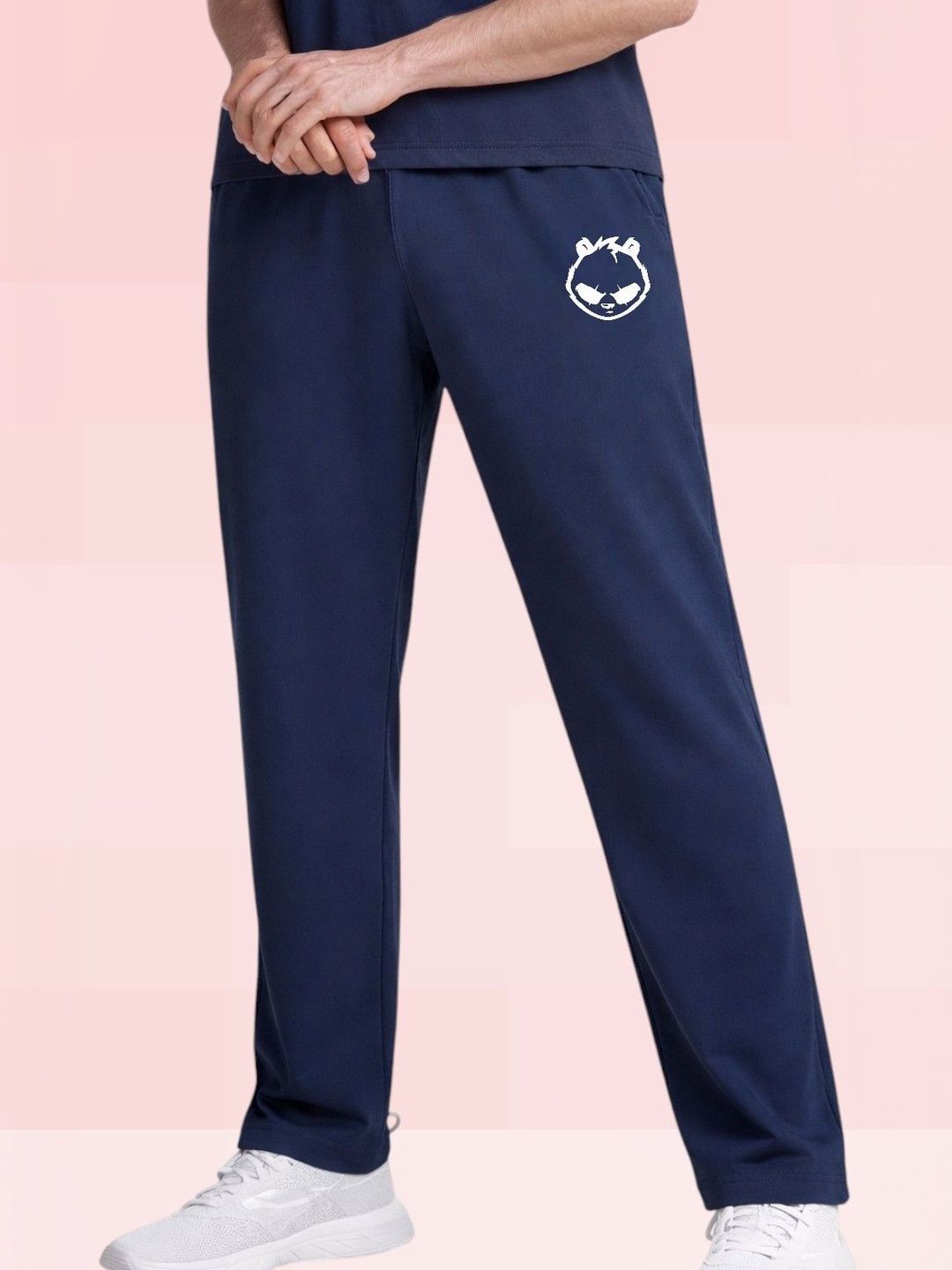 Moda Rapido Men Regular Fit Graphic Print Training Track Pants-image-42