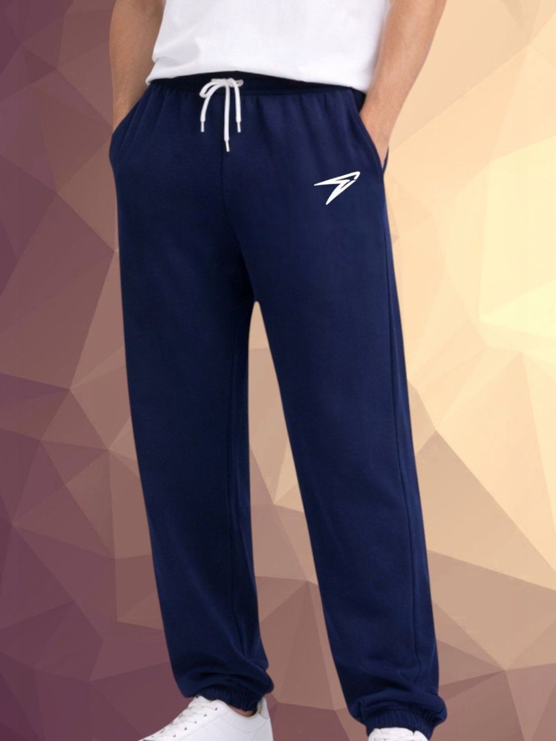 Moda Rapido Men Regular Fit Brand Logo Track Pants-image-41