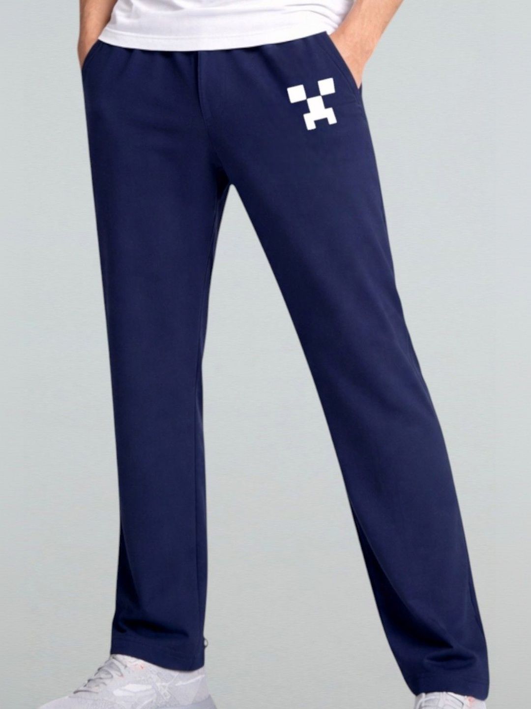 Moda Rapido Men Regular Fit Graphic Print Dry Fit Training Track Pants-picture-36