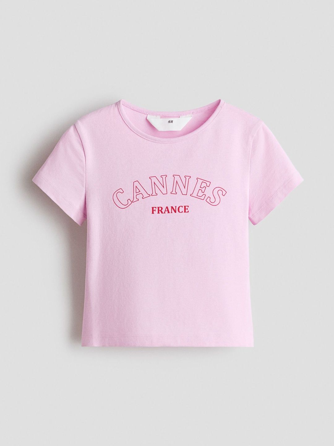 H&M Print-Motif Cotton Top