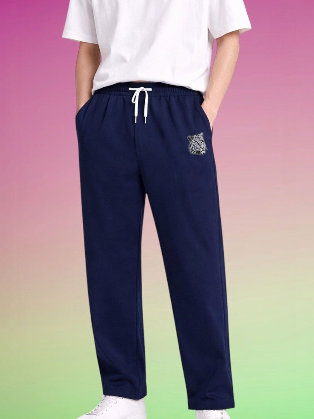 Moda Rapido Men Regular Fit Graphic Print Track Pants-image-43