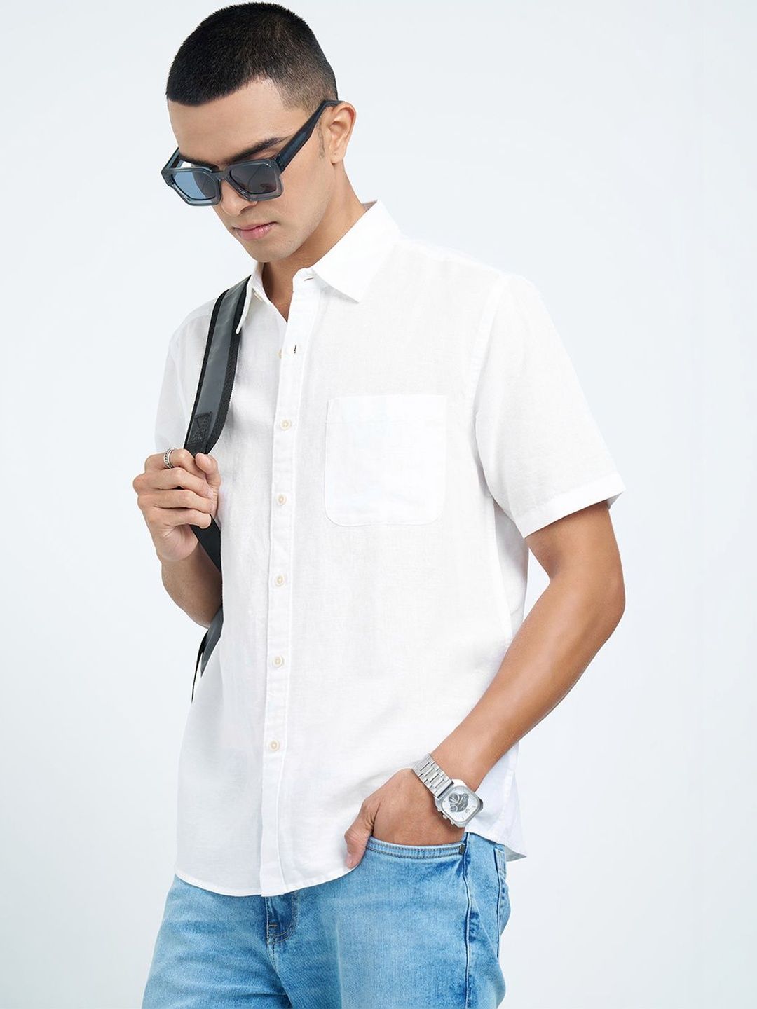 Peregrine by Pantaloons Men Casual Shirt-picture-50