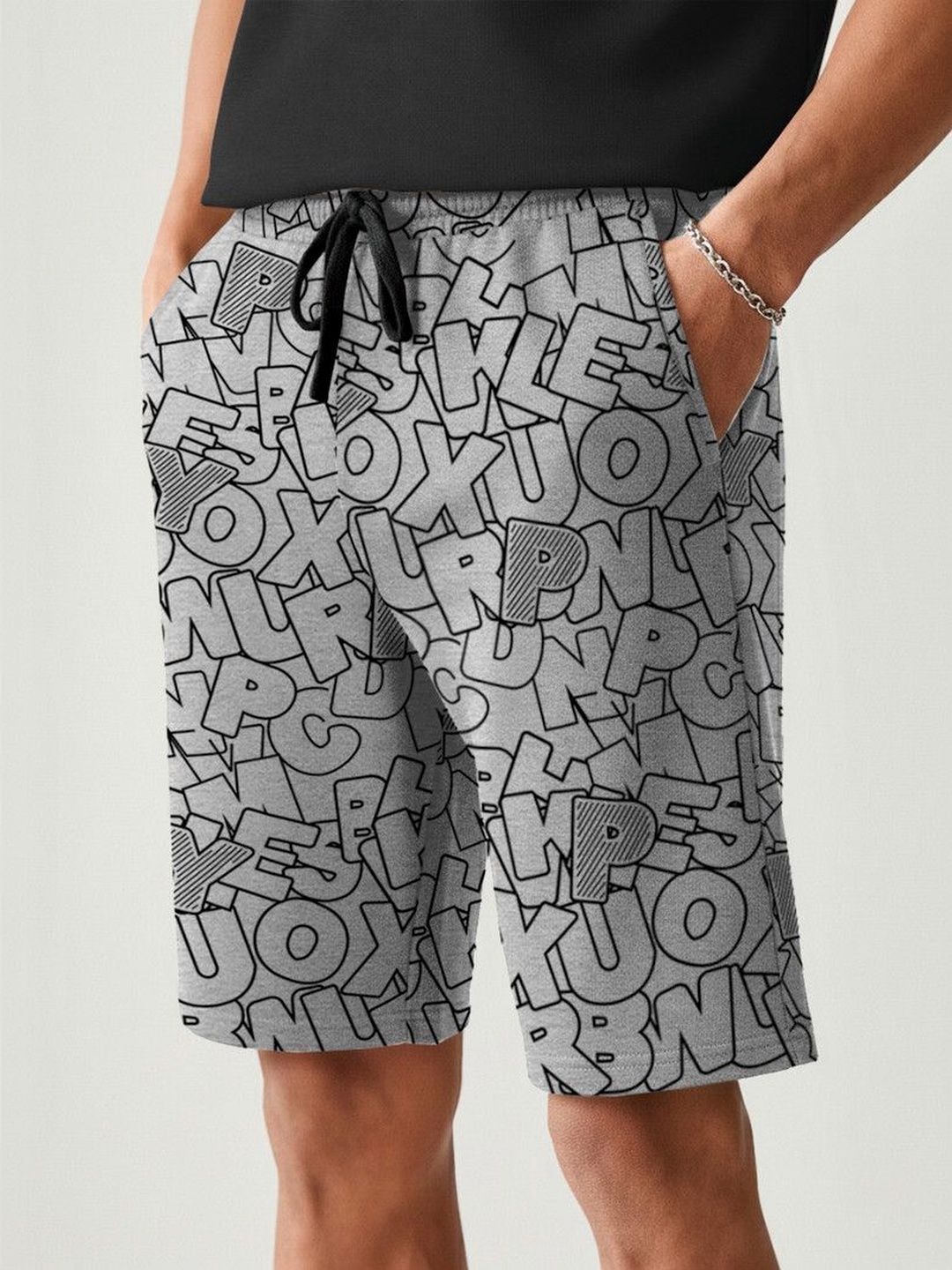 TRIPR Men Typography Printed Shorts-image-26