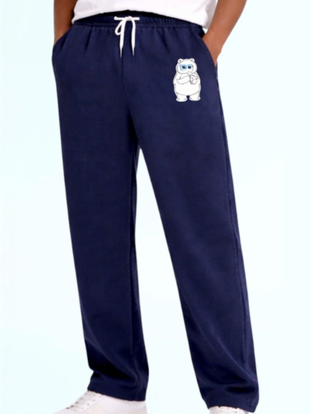 Moda Rapido Men Regular Fit Graphic Print Dry Fit Track Pants-picture-34