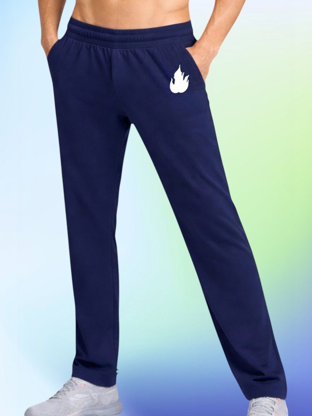 Moda Rapido Men Regular Fit Graphic Print Training Track Pants-image-31