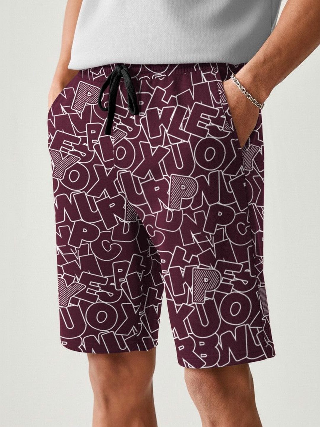 TRIPR Men Typography Printed Shorts-image-31