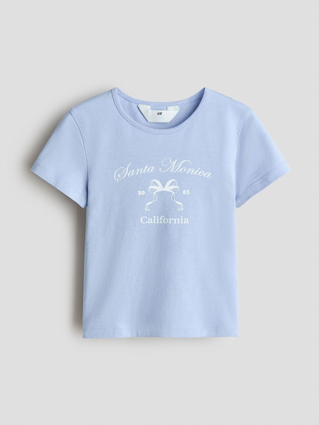 H&M Print-Motif Cotton Top