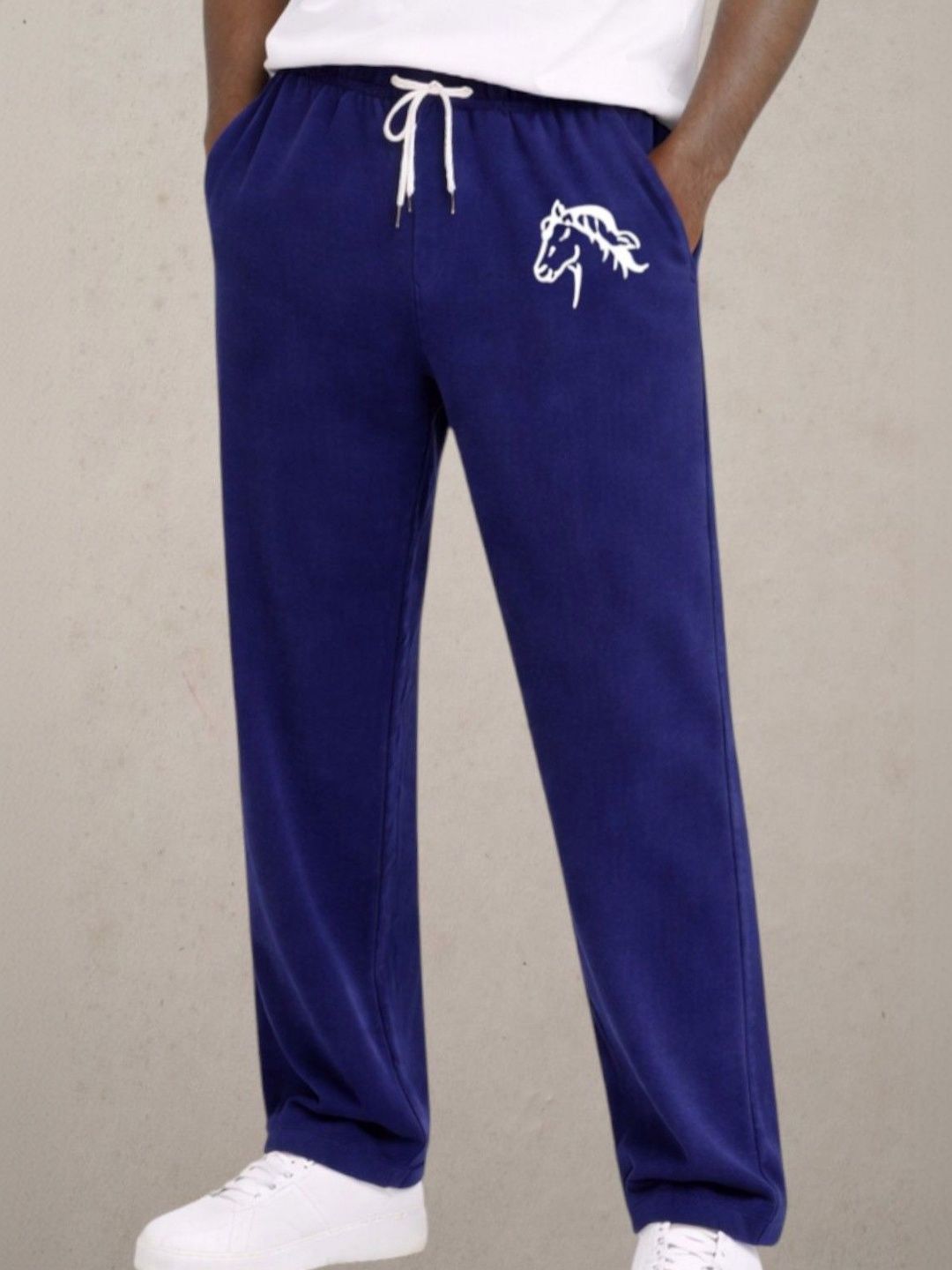 Moda Rapido Men Regular Fit Graphic Print Dry Fit Track Pants-picture-31