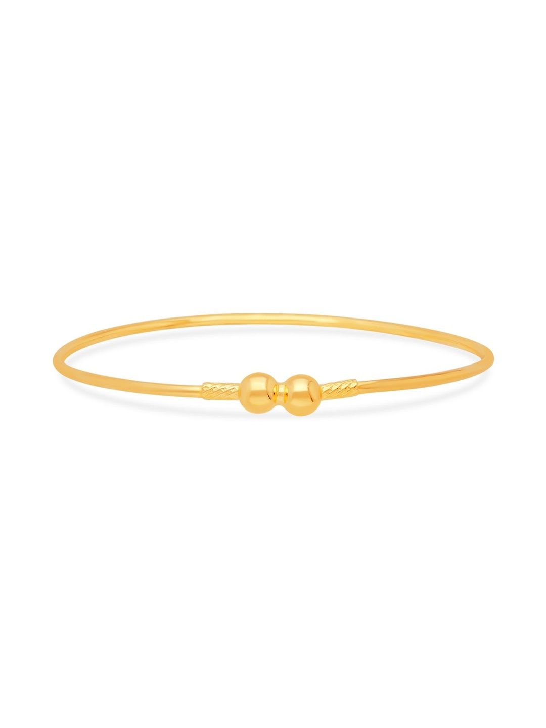 Malabar Gold & Diamonds Girls 22 KT Yellow Gold Bangle - 1.46g-picture-57