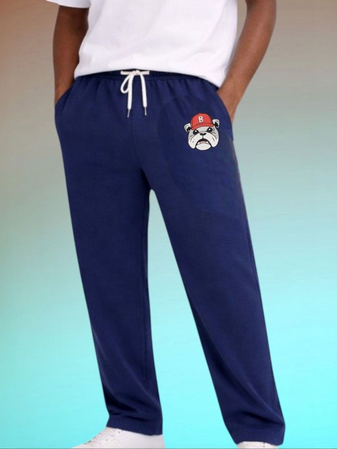 Moda Rapido Men Regular Fit Graphic Print Training Track Pants-image-49