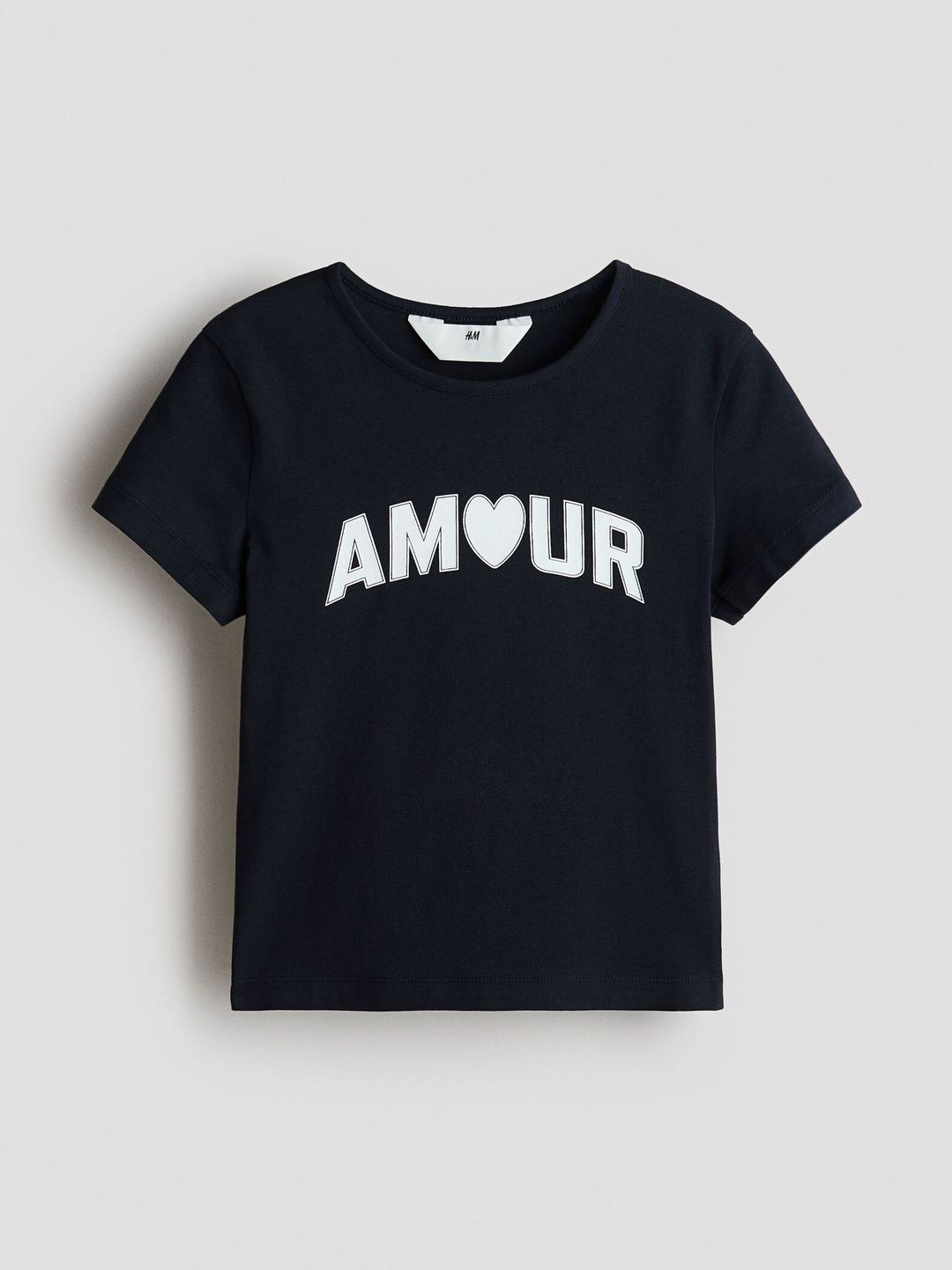 H&M Print-Motif Cotton Top