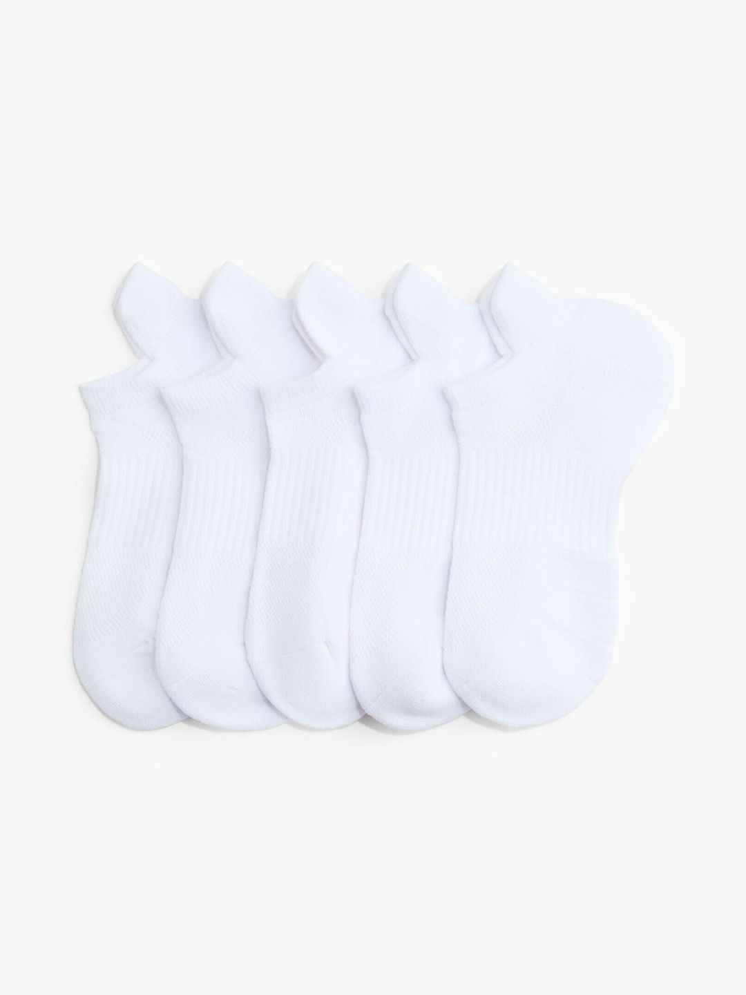 h&m move H&M Women Pack of 5 Cotton Blend Ankle Length Socks-picture-14