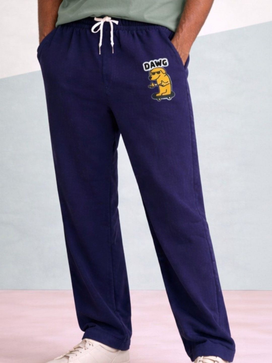 Moda Rapido Men Regular Fit Graphic Print Joggers-image-23
