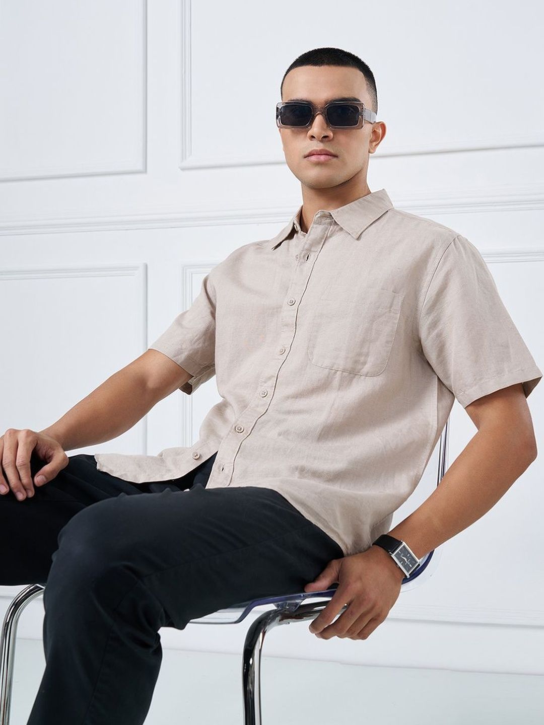 Peregrine by Pantaloons Men Casual Shirt-picture-19