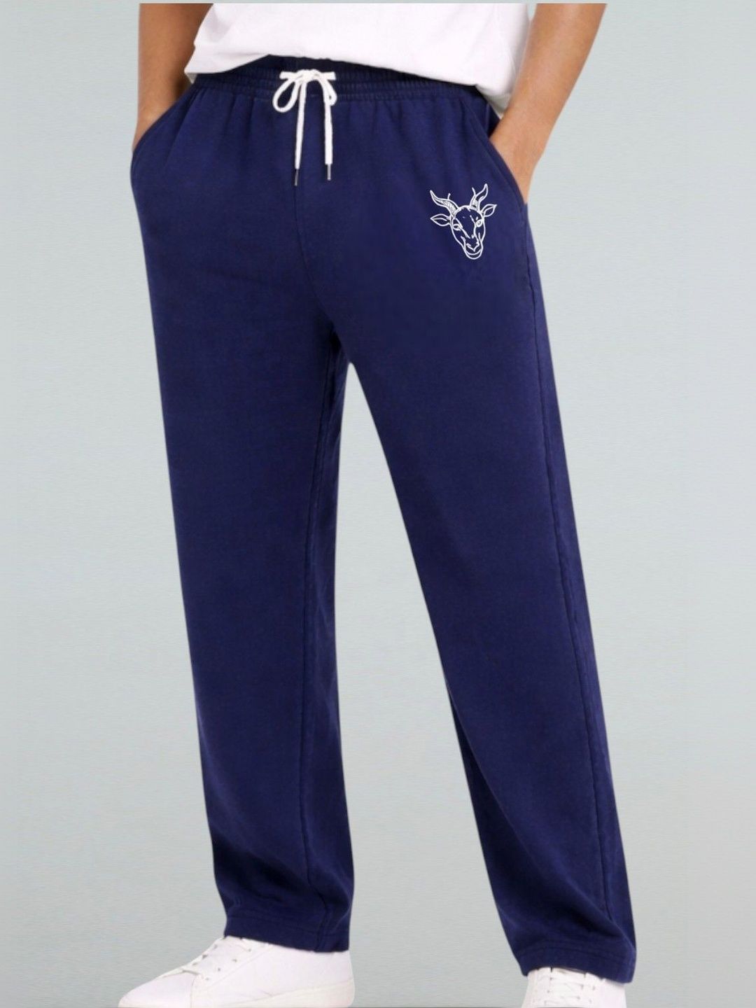 Moda Rapido Men Regular Fit Graphic Print Track Pants-image-47