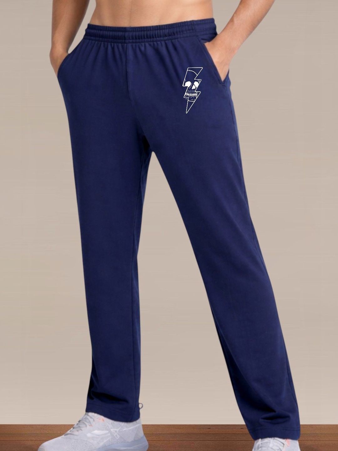 Moda Rapido Men Regular Fit Graphic Print Training Track Pants-image-27