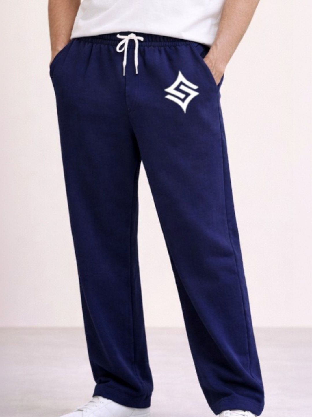 Moda Rapido Men Regular Fit Brand Logo Training Track Pants-image-47