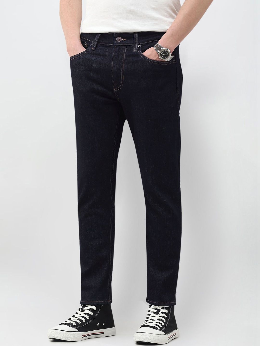 U.S. Polo Assn. Denim Co. Men Regular Fit Mid-Rise Stretchable Jeans-picture-10
