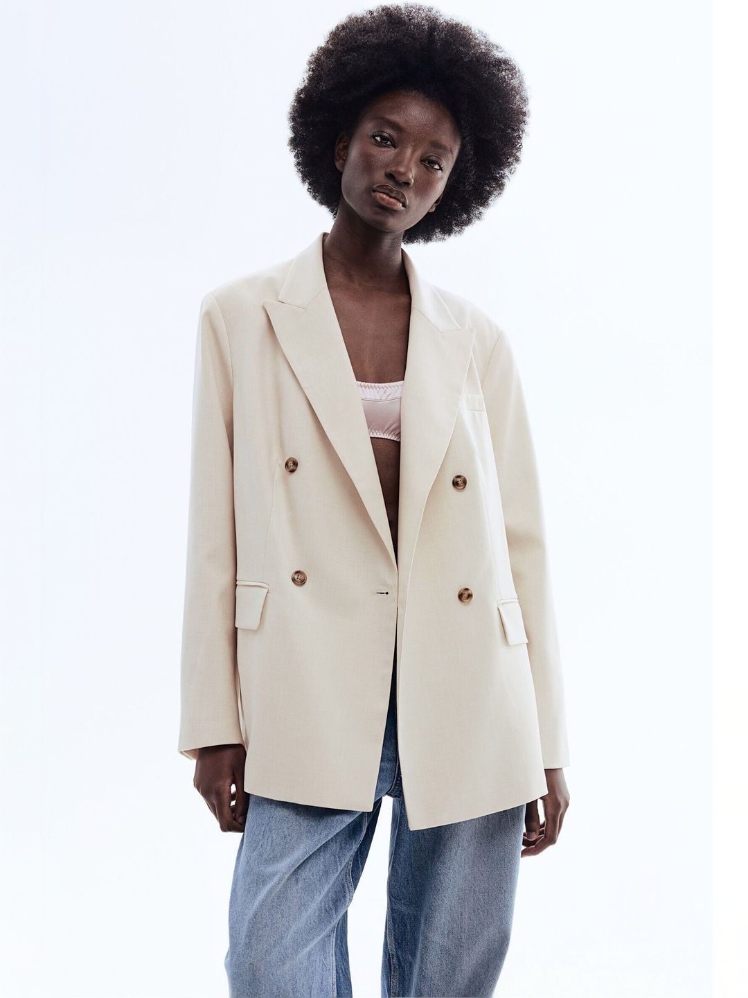 H&M Double-Breasted Blazer-picture-18