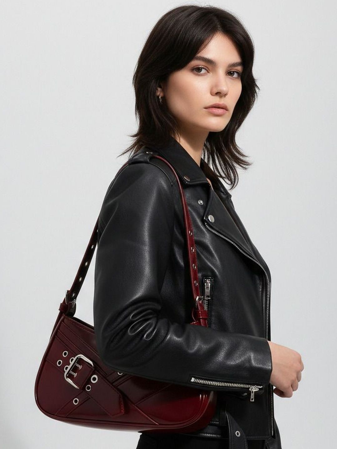 ROSS BROWN PU Sling Bag-image-32