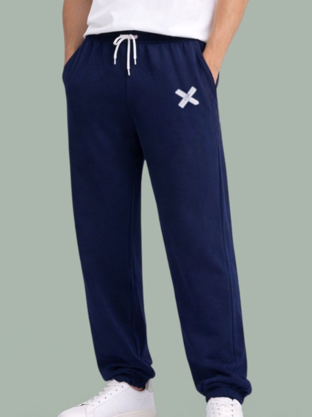 Moda Rapido Men Regular Fit Brand Logo Track Pants-image-42