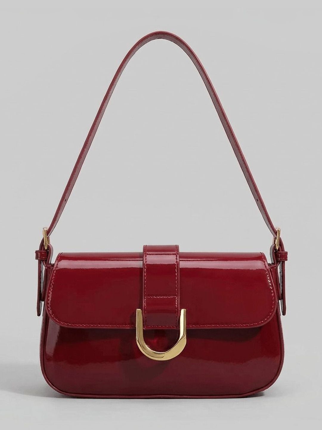 ROSS BROWN PU Structured Shoulder Bag-picture-37