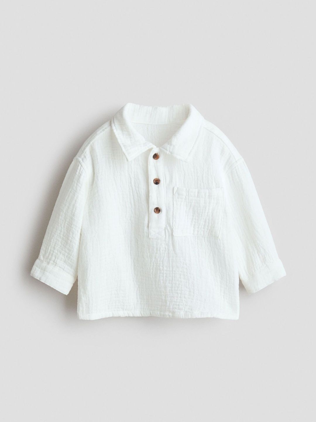 H&M Cotton Muslin Shirt