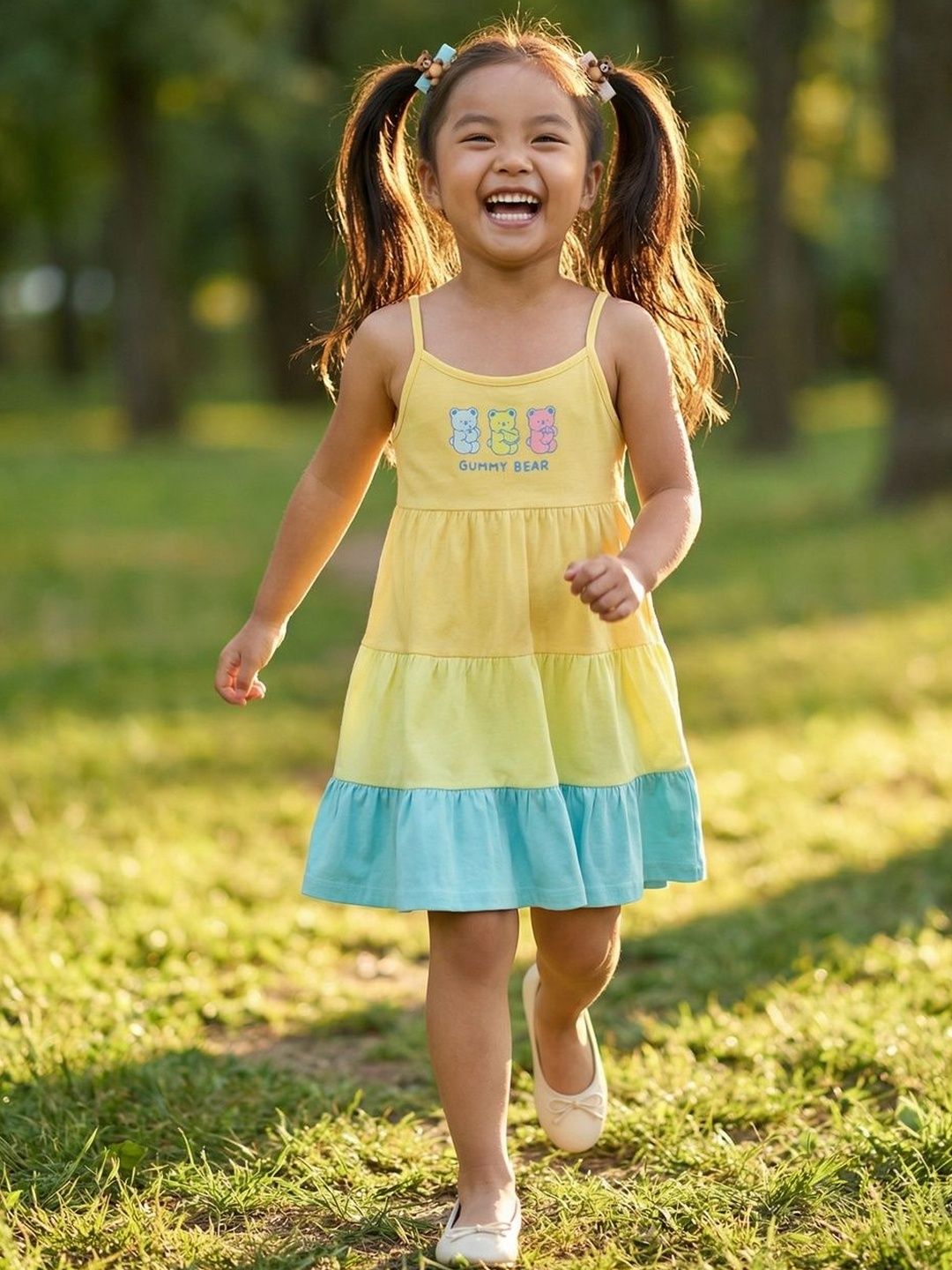 Nauti Nati Print A-Line Dress