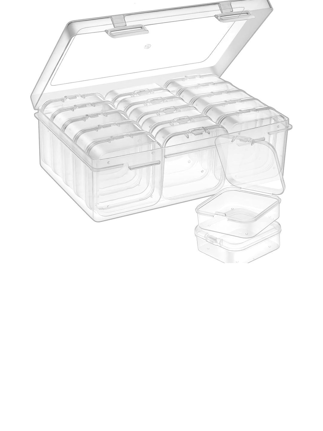 Virtuous Transparent Set of 1 Reusable Jewellery Organiser Organisers-picture-44