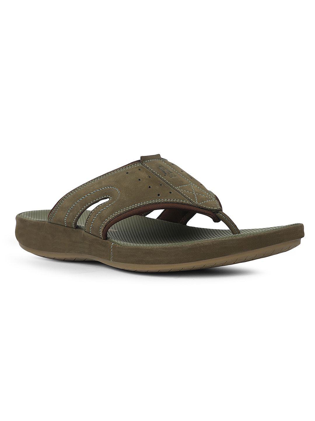 Hush Puppies Men Open Toe Flats with Laser Cuts-picture-20