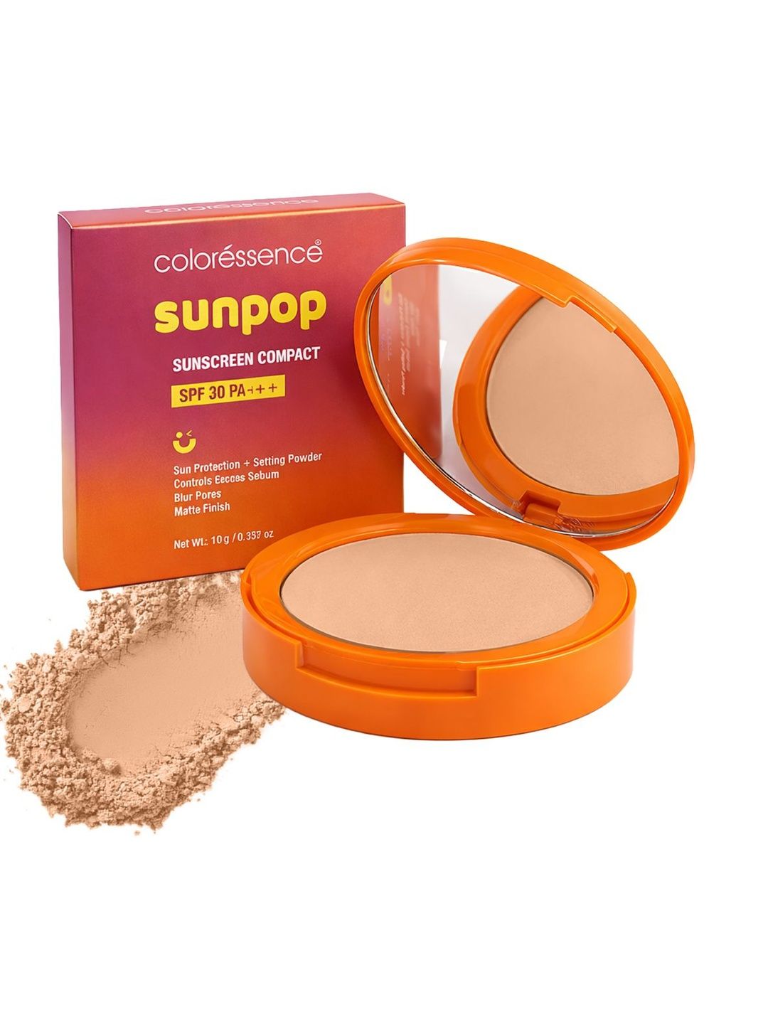 Coloressence Sun Pop Sunscreen Compact SPF 30 PA+++ - 10g - Beige-picture-23