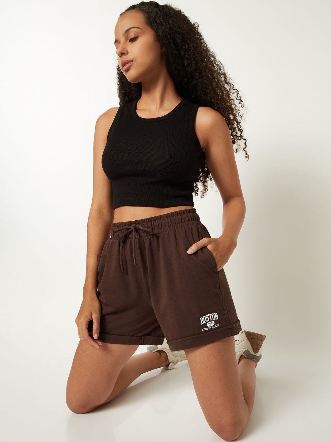 max Women Typography Printed Shorts-picture-31