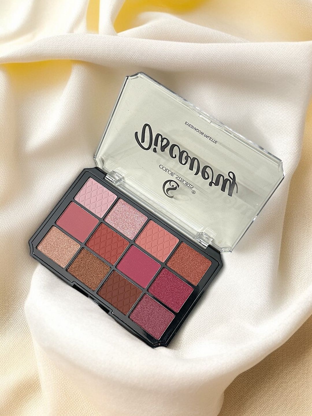 color strokes Discovery 12 Shades Rosy Eyeshadow Palette - 16g-picture-12