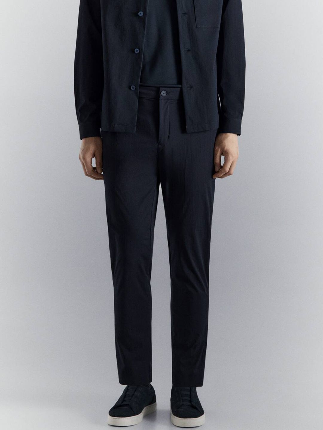 MANGO MAN Men Slim Fit Trousers-picture-40