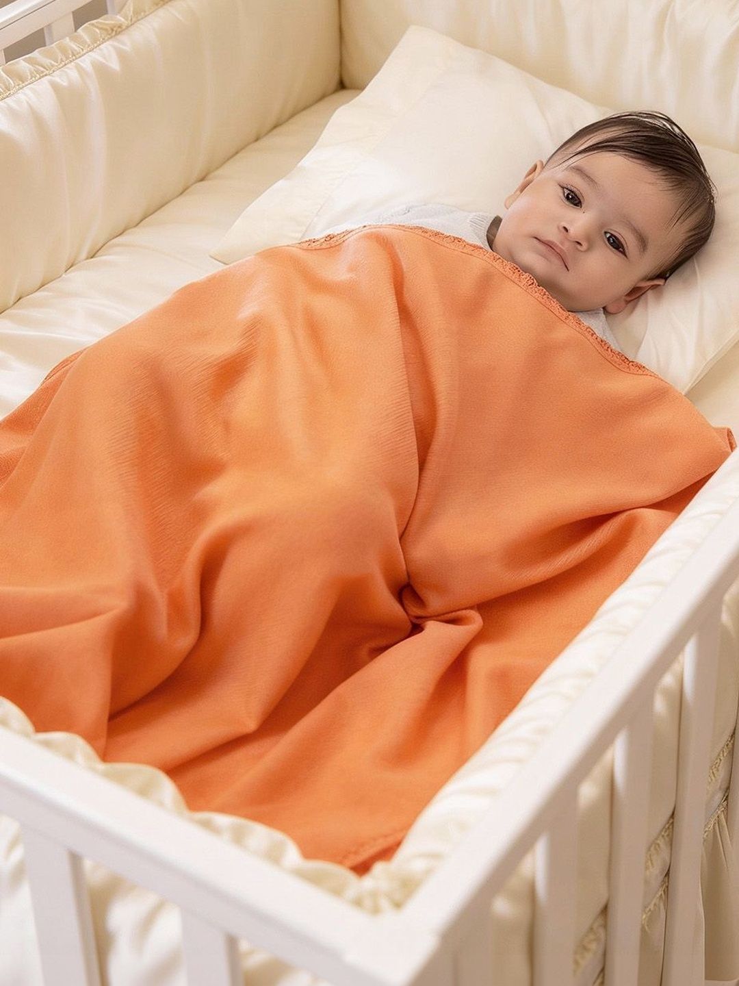 THE BABY TRUNK Coral & Peach-Coloured Woollen Core-image-25
