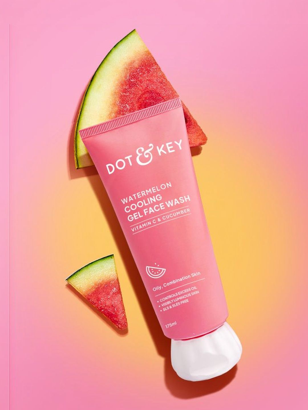 DOT & KEY Watermelon Superglow Cooling Gel Facial Cleanser - 175 ml-picture-22